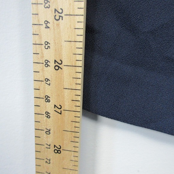 Boden Tie Waist Tapered Trousers Pants Women 6 Navy Blue High Rise Career 432 - Picture 9 of 10